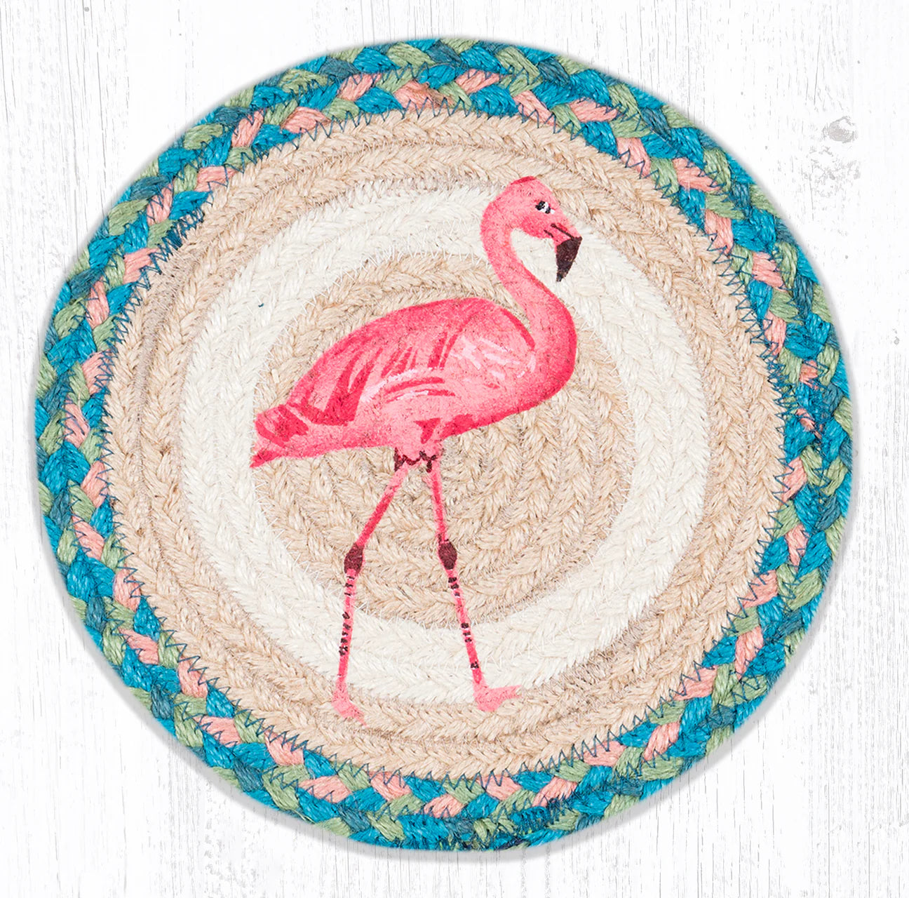 Pink Flamingo Trivet