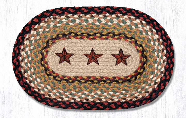 Rusty Barn Star 10x15" Mat