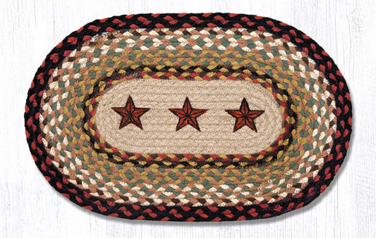 Rusty Barn Star 10x15" Mat