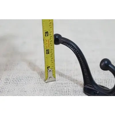 Black Cast iron coat hook