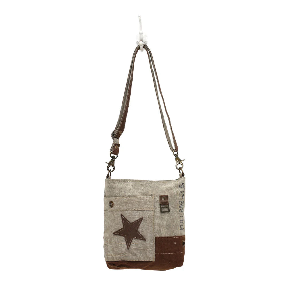 Myra Leather Star Small & Cross Body Bag