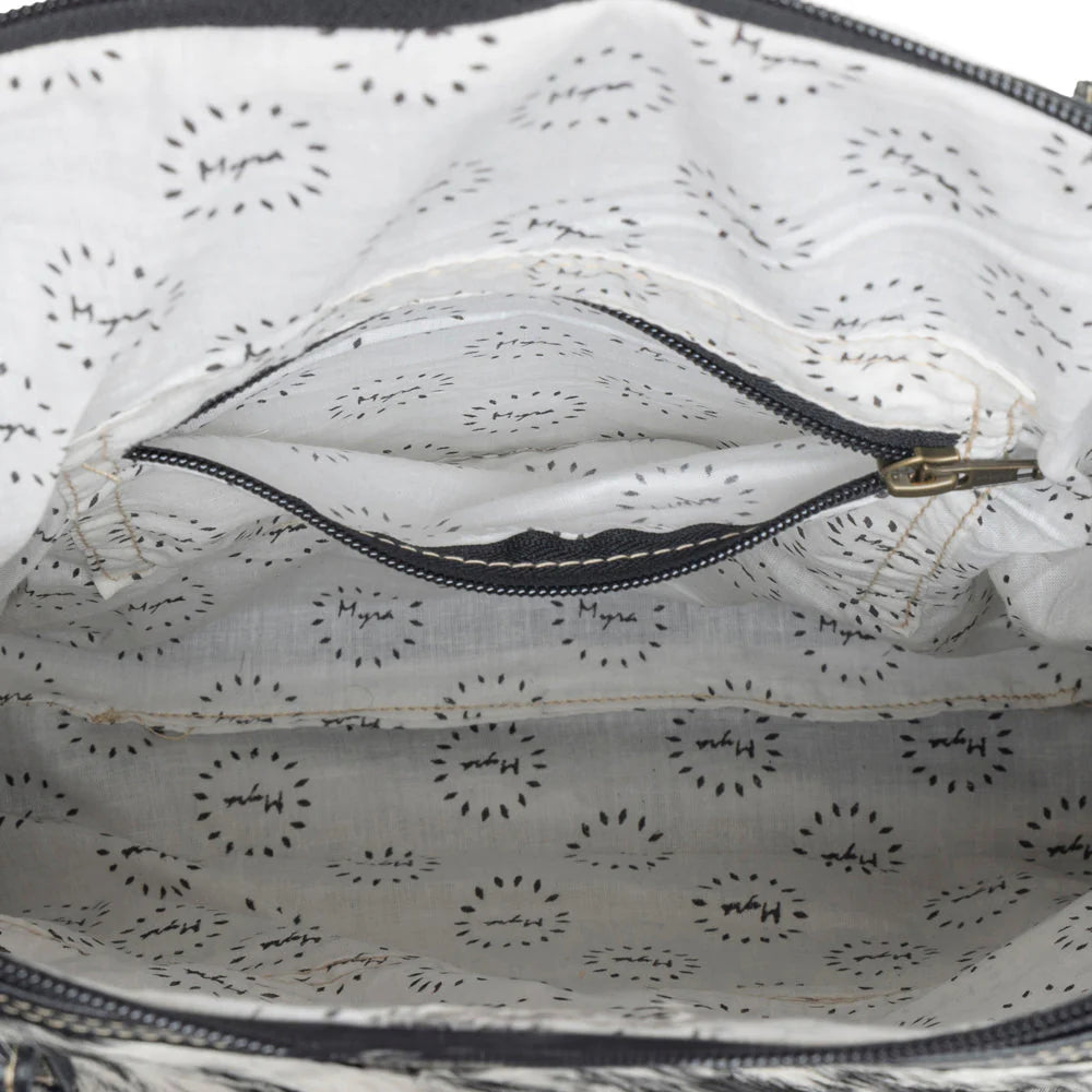 Myra Mesa Maverick Tote Bag in Black & White