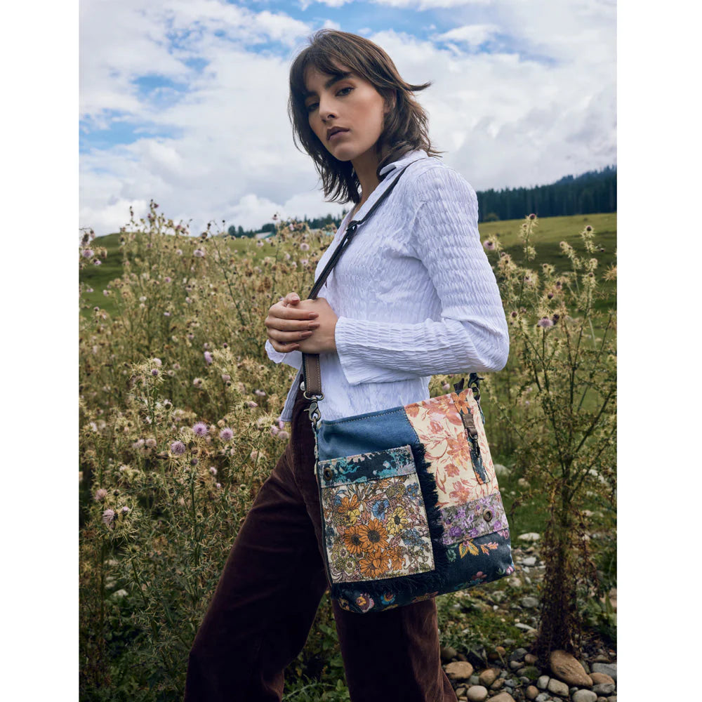 Myra LE FLEUR BLU SHOULDER BAG