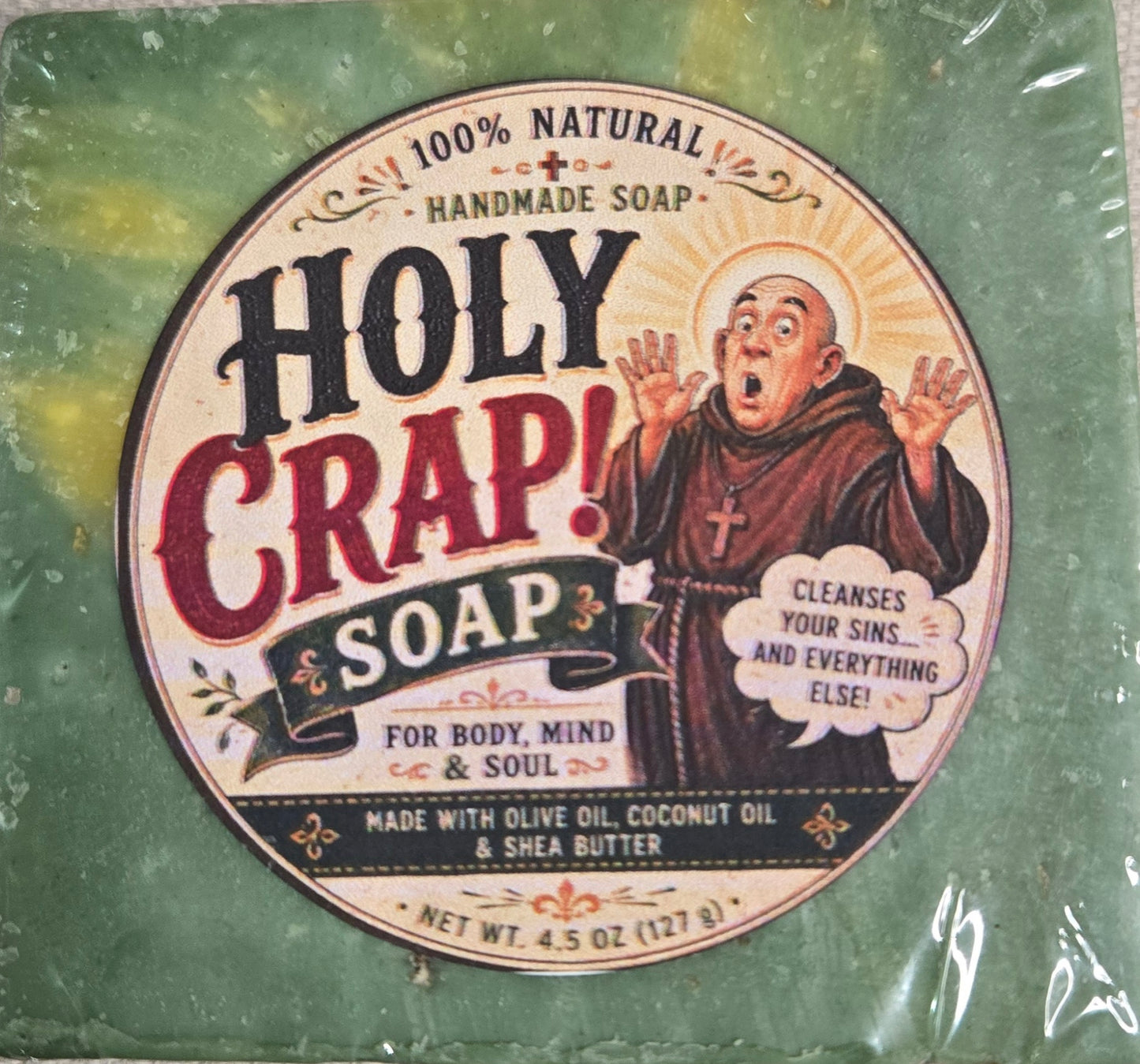 "Holy Crap" Spring Rain Scrub Soap