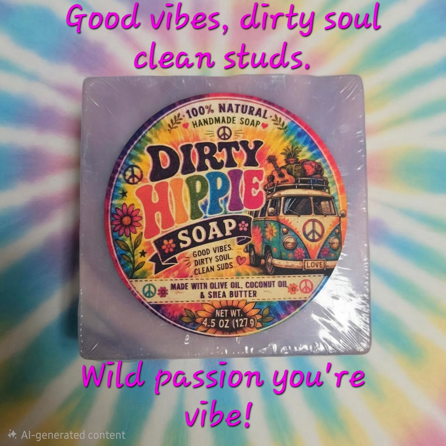 Dirty Hippie Wild Passion Soap