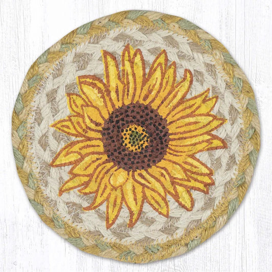5" Sunflower Coaster