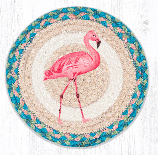 Pink Flamingo Trivet