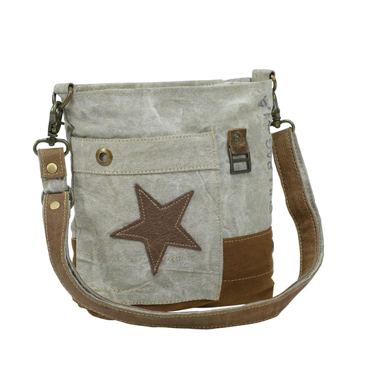 Myra Leather Star Small & Cross Body Bag