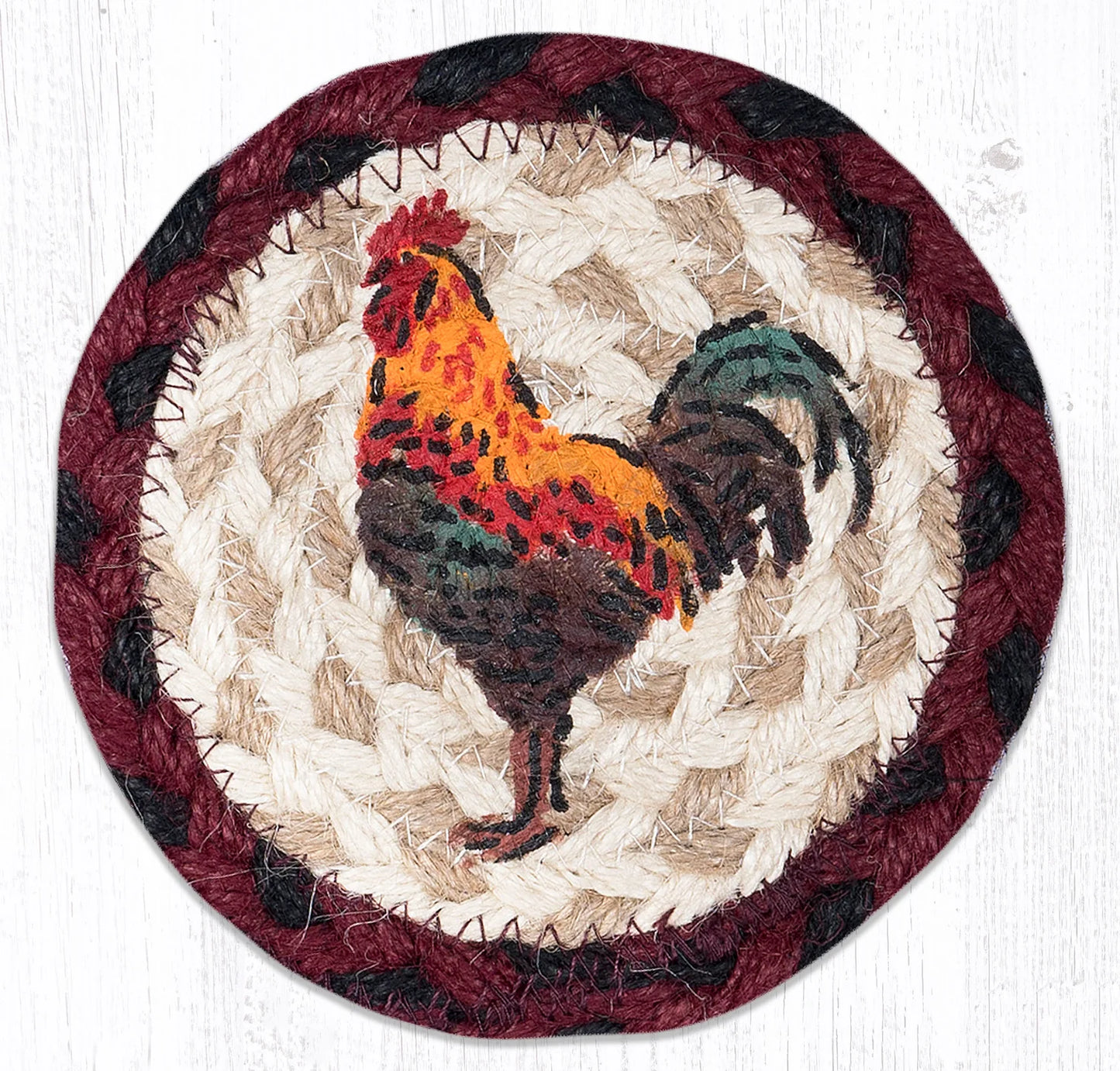 5" Rooster Coasters