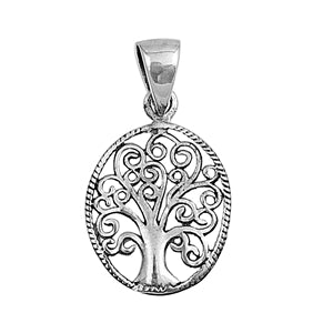 Sterling Silver Tree of life Charm